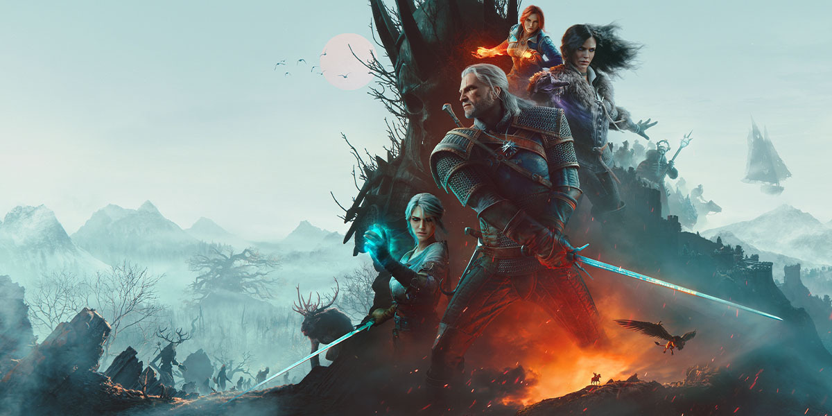 The Witcher 3 Wild Hunt Remastered official promotional artwork